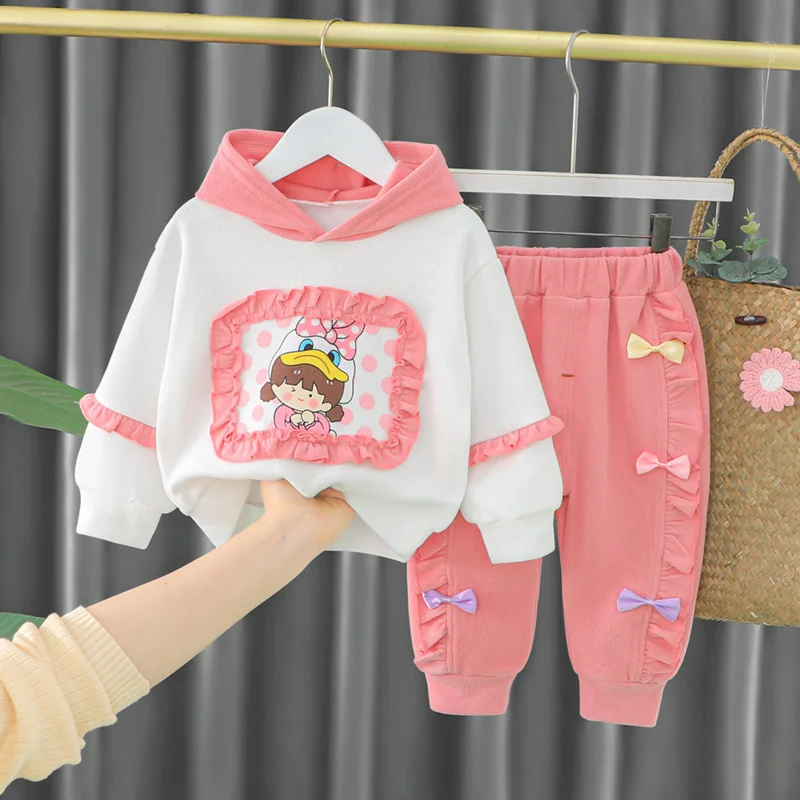Chándal de algodón para niña – Ropa de temporada: primavera y otoño - imagen 3