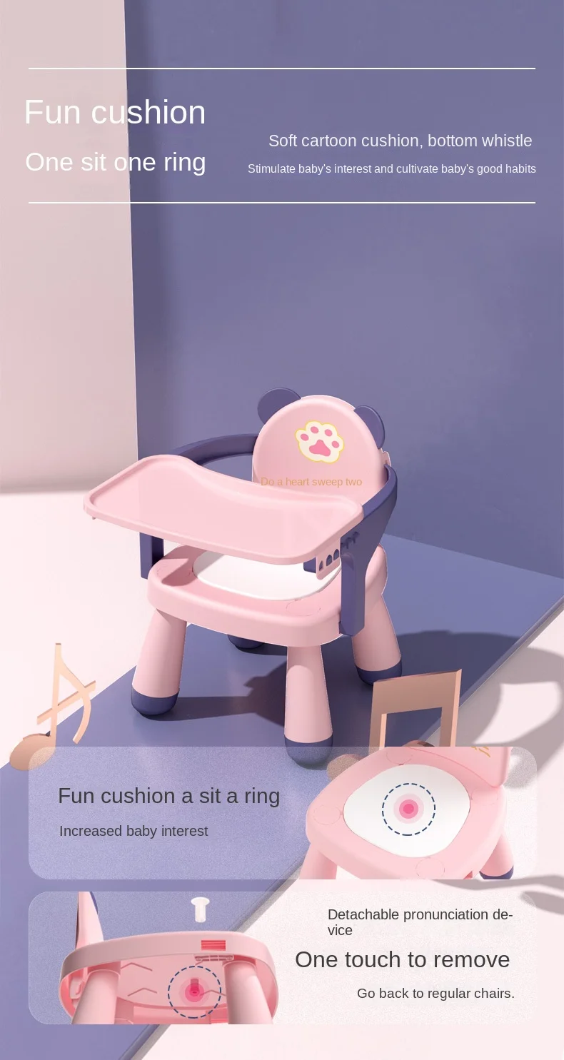 Niño sentado cómodamente en la silla reclinada
