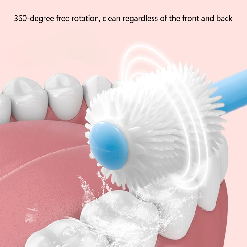 Cepillo de dientes 360° para bebé – Limpieza completa - imagen 2