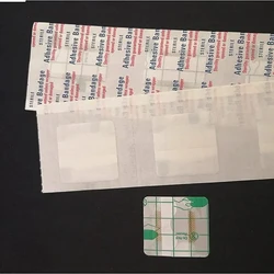 Tiritas impermeables transparentes adhesivas para primeros auxilios