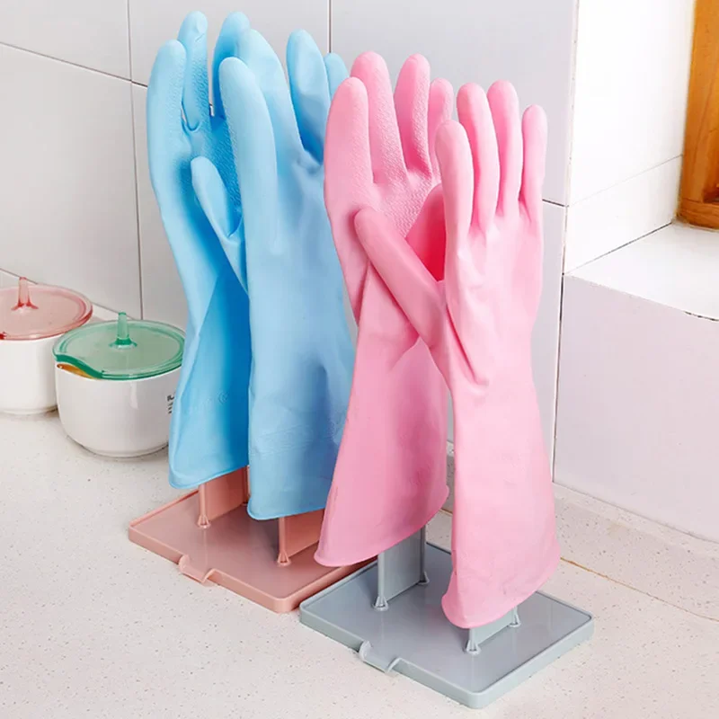 Soporte para guantes de cocina de goma, estante de secado y colgador - imagen 2