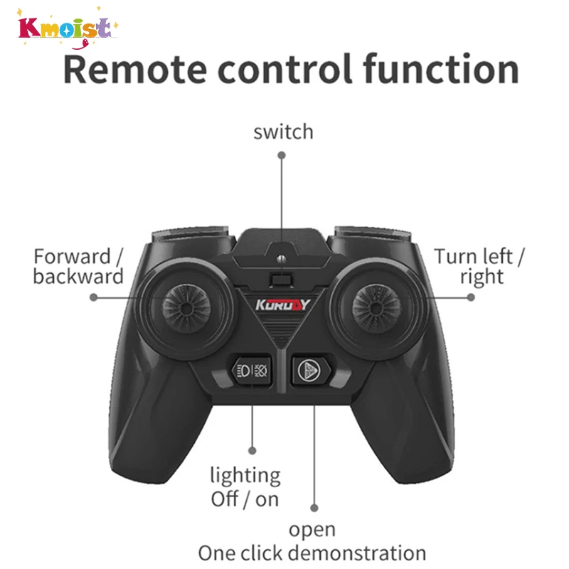 Remolque tractor RC con faro LED para juegos de granja niños - imagen 4