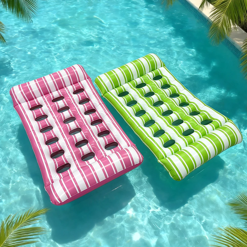 Silla flotante inflable para piscina y playa – asiento individual - imagen 2