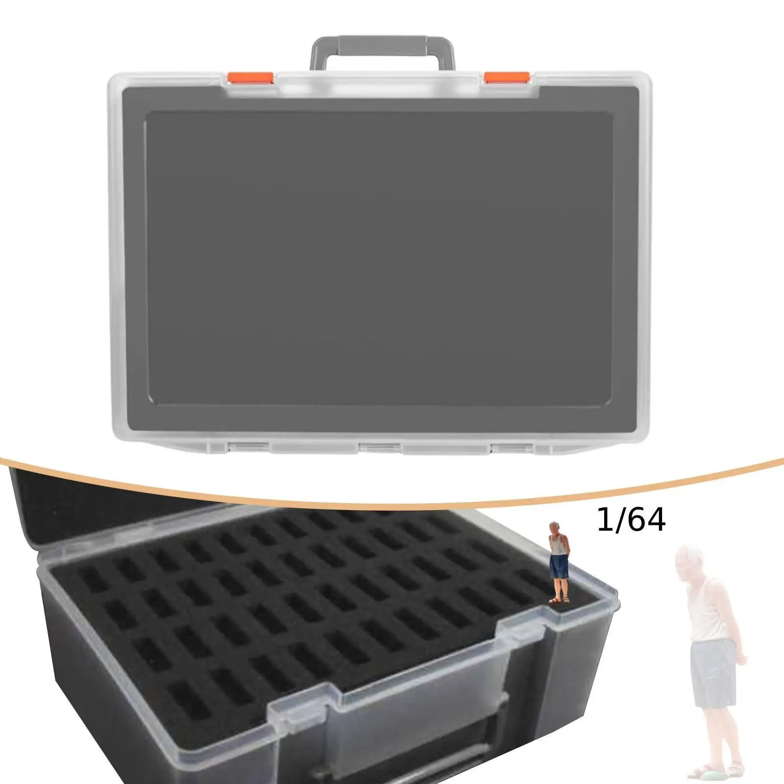 Caja de almacenamiento y vitrina protectora para figuras miniatura - imagen 4