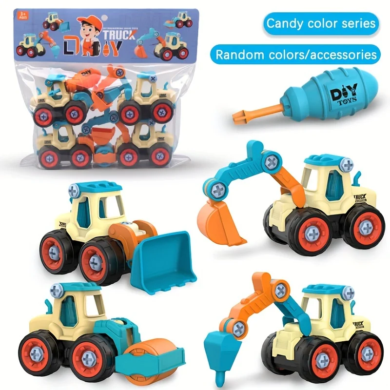 Juguete educativo de construcción para niños – Montaje vehículos - imagen 2