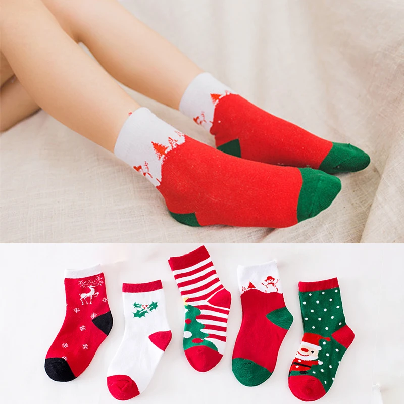 Calcetines de tubo blancos para bebé – Temporada otoño invierno - imagen 2