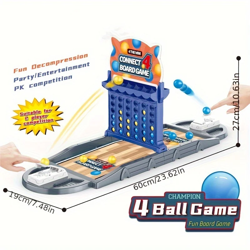 Mini futbolín compacto para niños