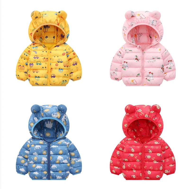 Abrigo de algodón para niños - moda otoño-invierno