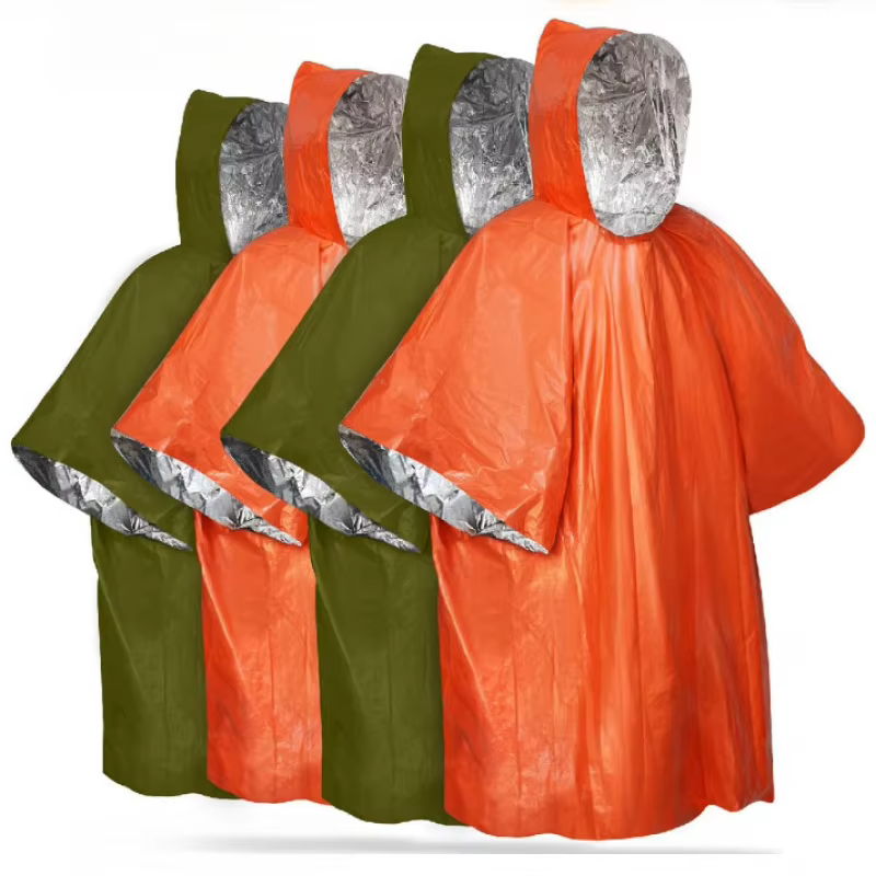 Chubasquero impermeable para acampar – Supervivencia en exteriores cálido - imagen 5