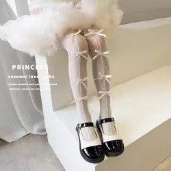 Pantimedias lazo princesa bebé – Algodón suave y transpirable