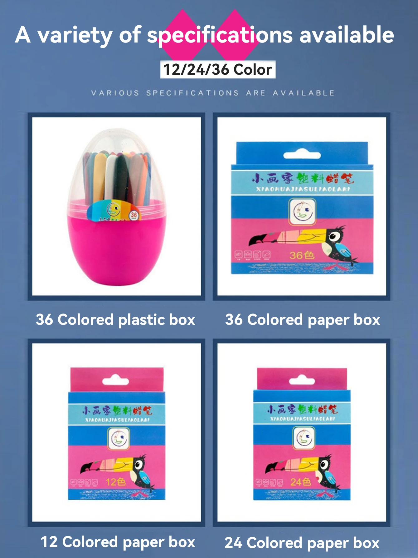 Variedad de colores para proyectos