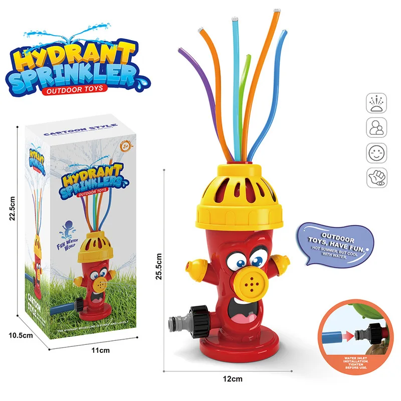 Ducha infantil giratoria para jardín con rociador de agua - imagen 4