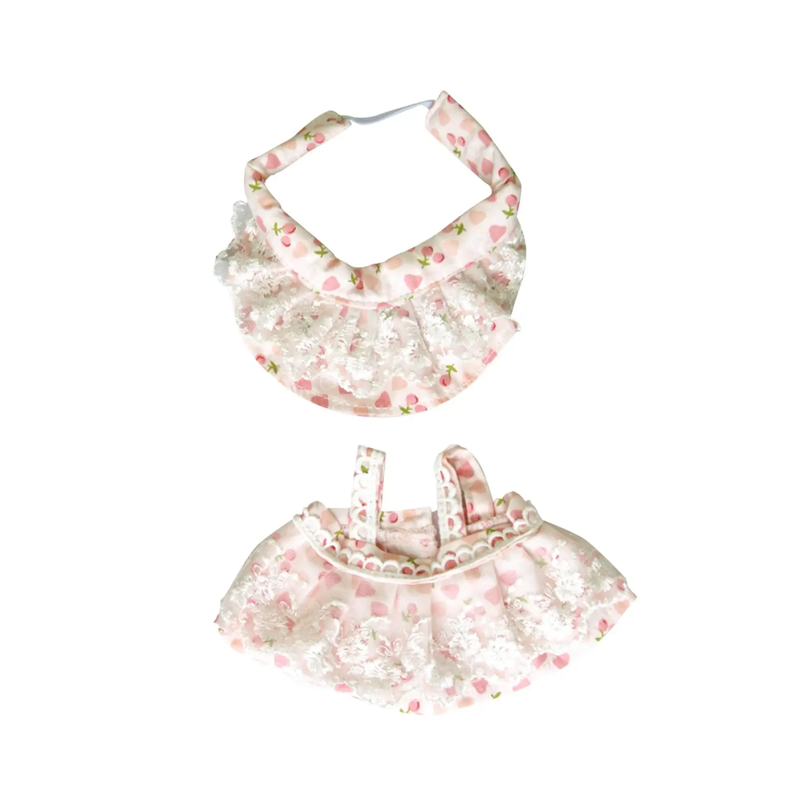 Ropa artesanal para muñeca con sombrero – conjunto completo - imagen 3