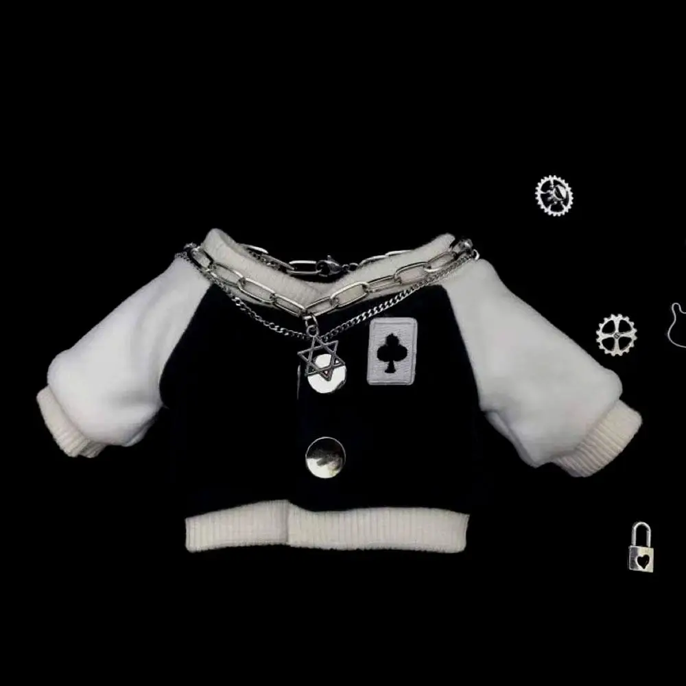 Ropa para muñecas 20 cm: Chaqueta de algodón con estampado infantil - imagen 3