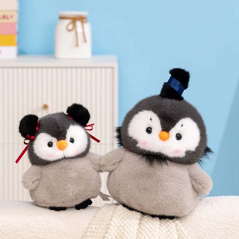 Peluche pingüino gordo suave en forma de almohada - imagen 3