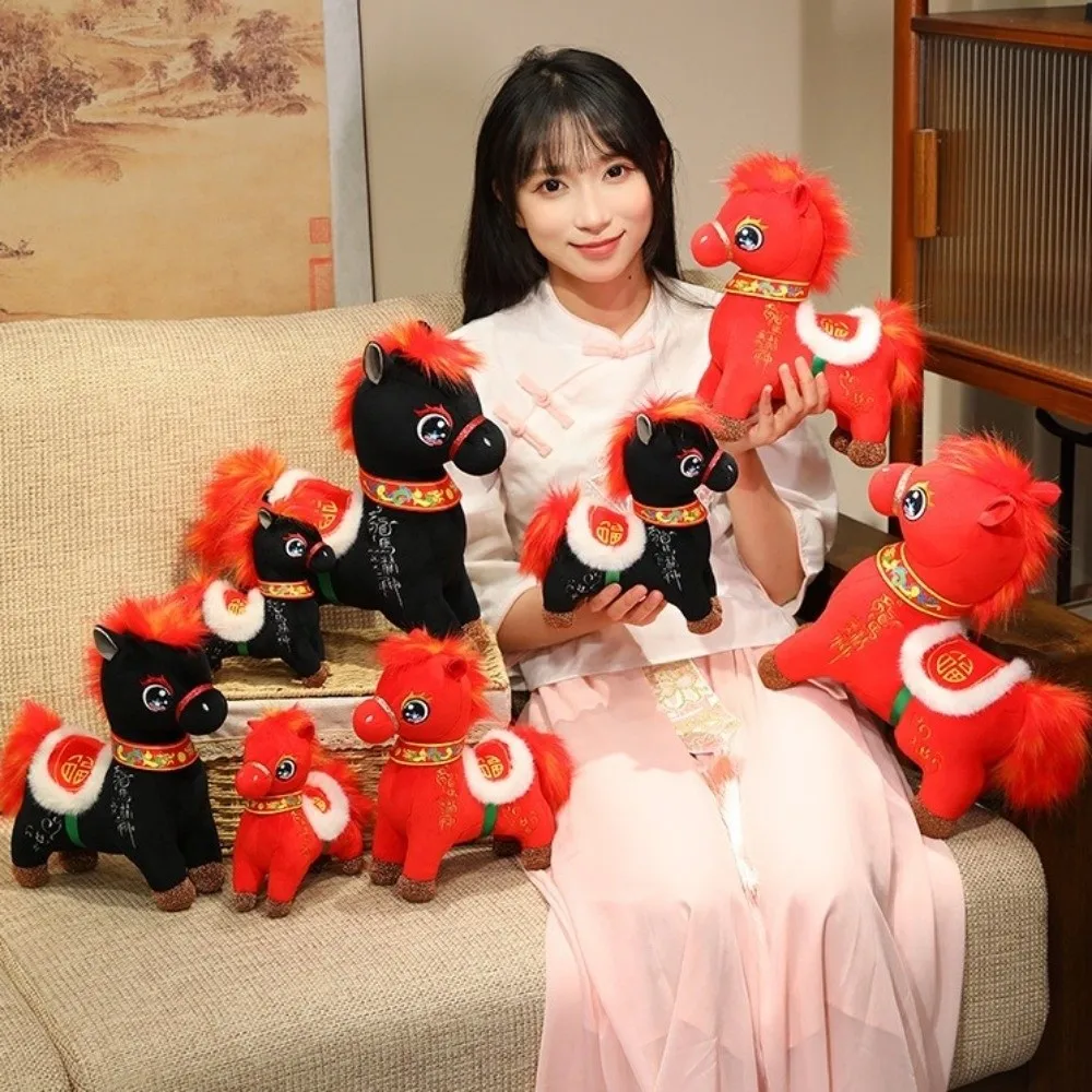 Peluche de caballo tierno suave en felpa, regalo infantil - imagen 3