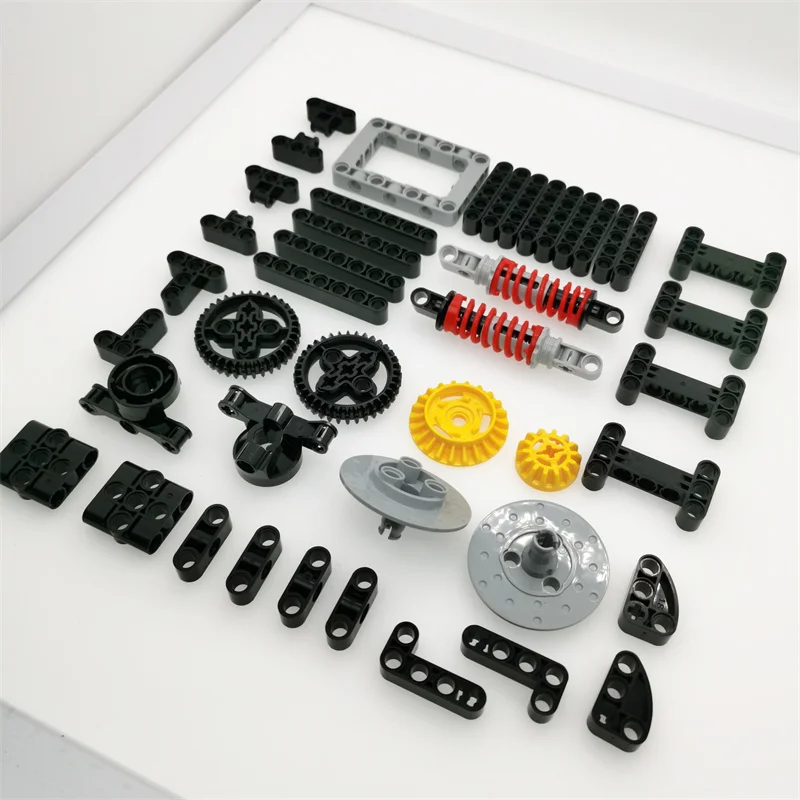 Accesorios mecánicos para bloques de construcción con engranajes a mano - imagen 3