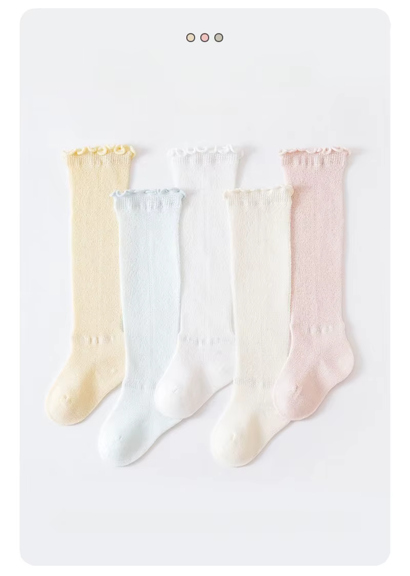 Calcetines de verano finos para bebé – medias malla transpirables - imagen 5