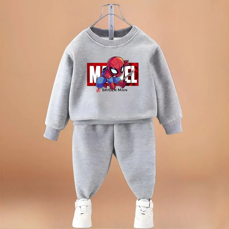 Conjunto de sudadera infantil con pantalón estampado de dibujos - imagen 5