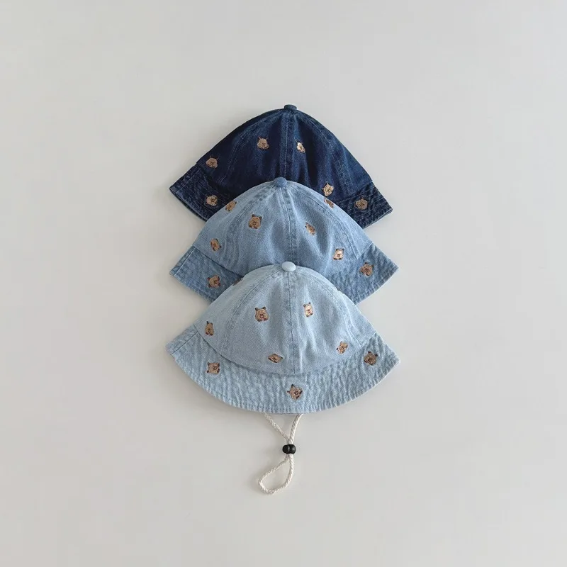 Gorra de pescador para bebé – Sombrero vaquero con protección solar - imagen 4