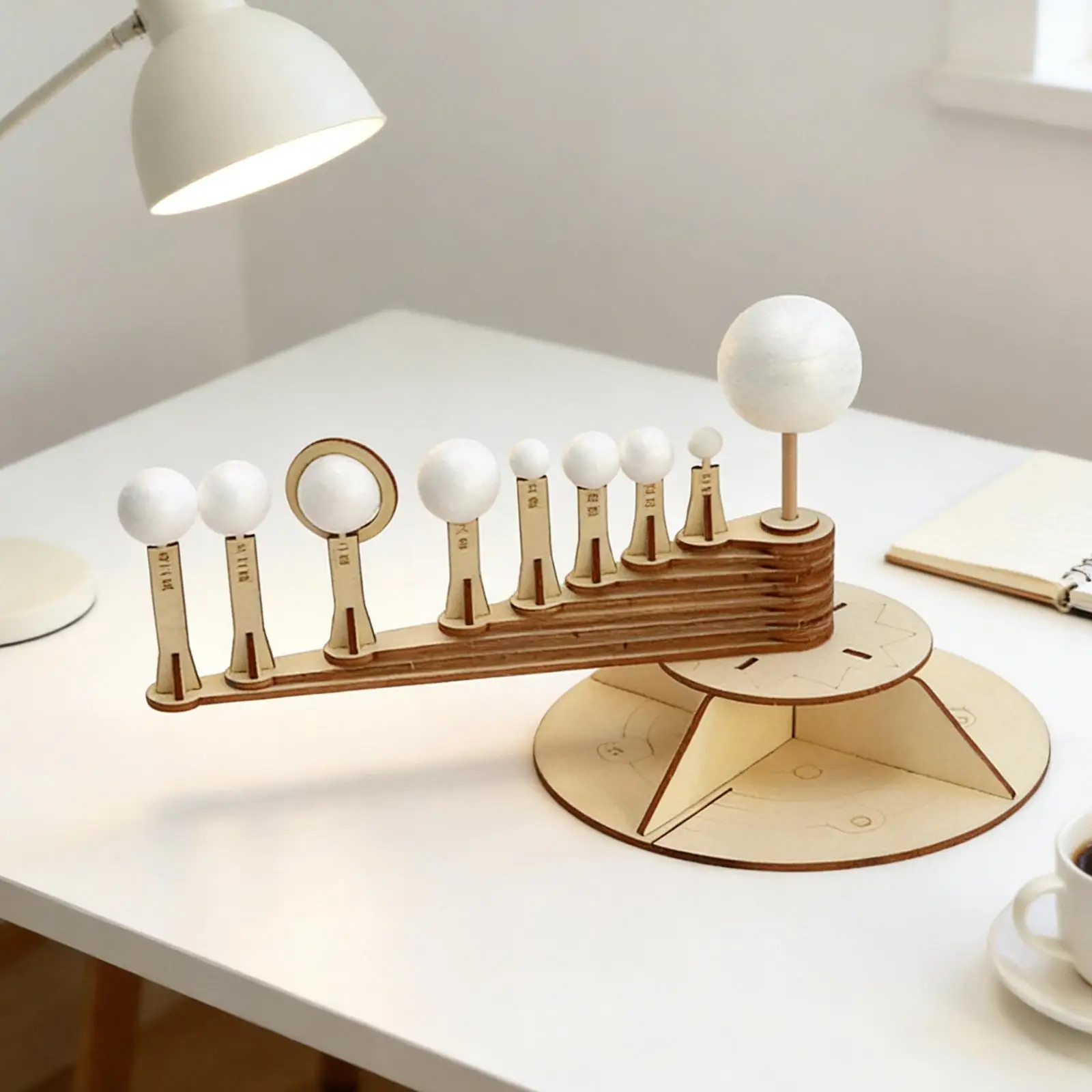 Rompecabezas de madera del Sistema Solar, kit educativo para niños - imagen 4