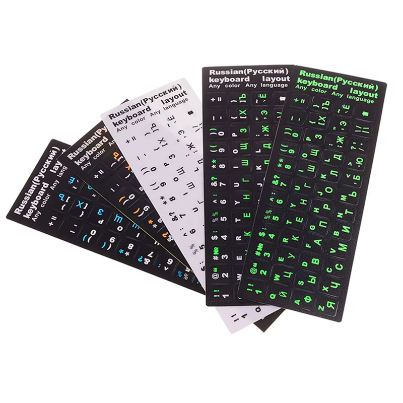 Pegatinas para teclado impermeables de PVC esmerilado universal - imagen 4