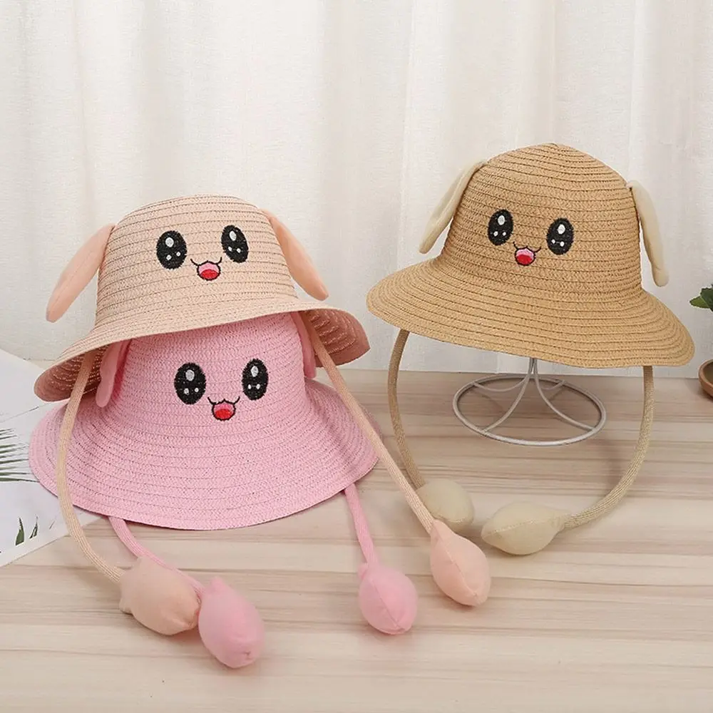 Sombrero de verano infantil de ala ancha con protección solar - imagen 5
