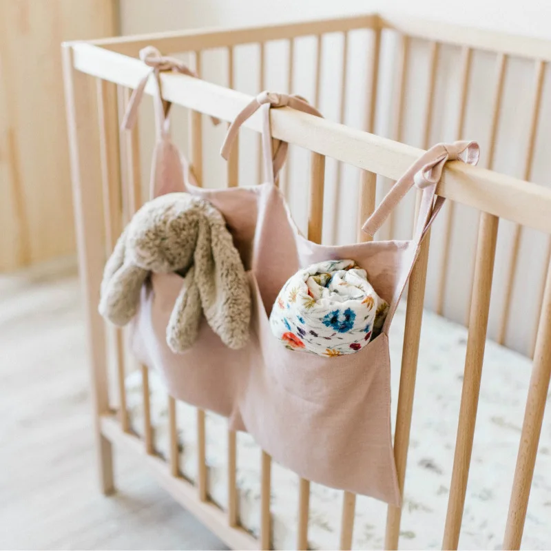 Bolsa de pañales para bebé organizador multifuncional cuna suave - imagen 3