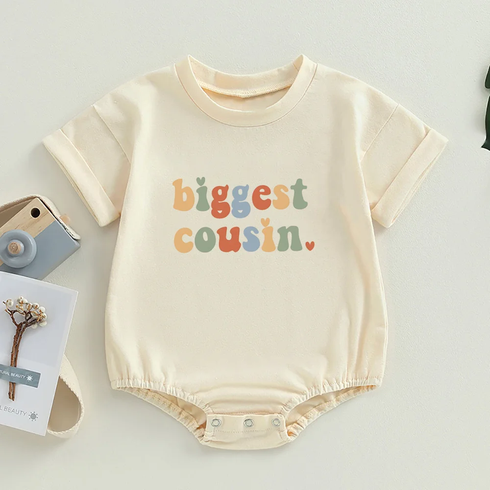 Retro Cousin Crew camiseta oversize para bebé, estilo vintage - imagen 2