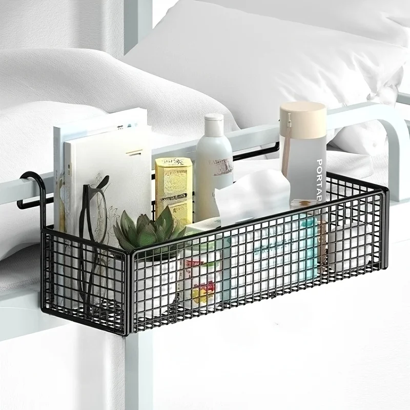 Organizador de almacenamiento plástico para cama, ahorra espacio - imagen 2