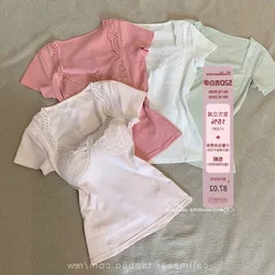 Somenie camiseta entallada de mujer de manga corta verano