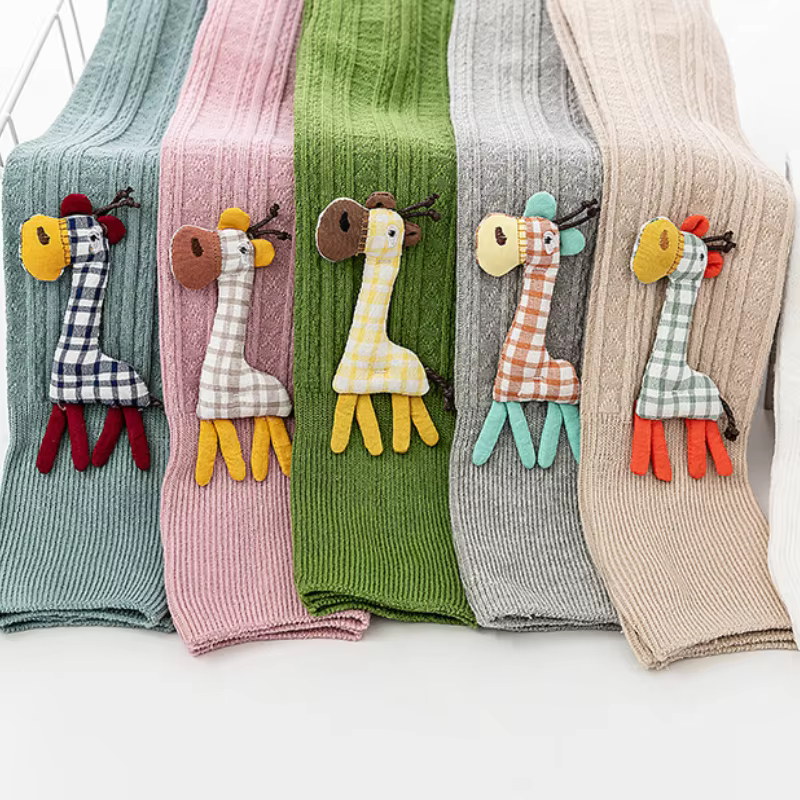 Pantalones de algodón para niña – Mallas suaves primavera y otoño - imagen 4