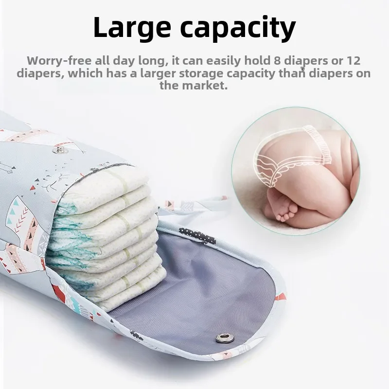 Bolsa impermeable para cochecito – Organizador de pañales - imagen 2