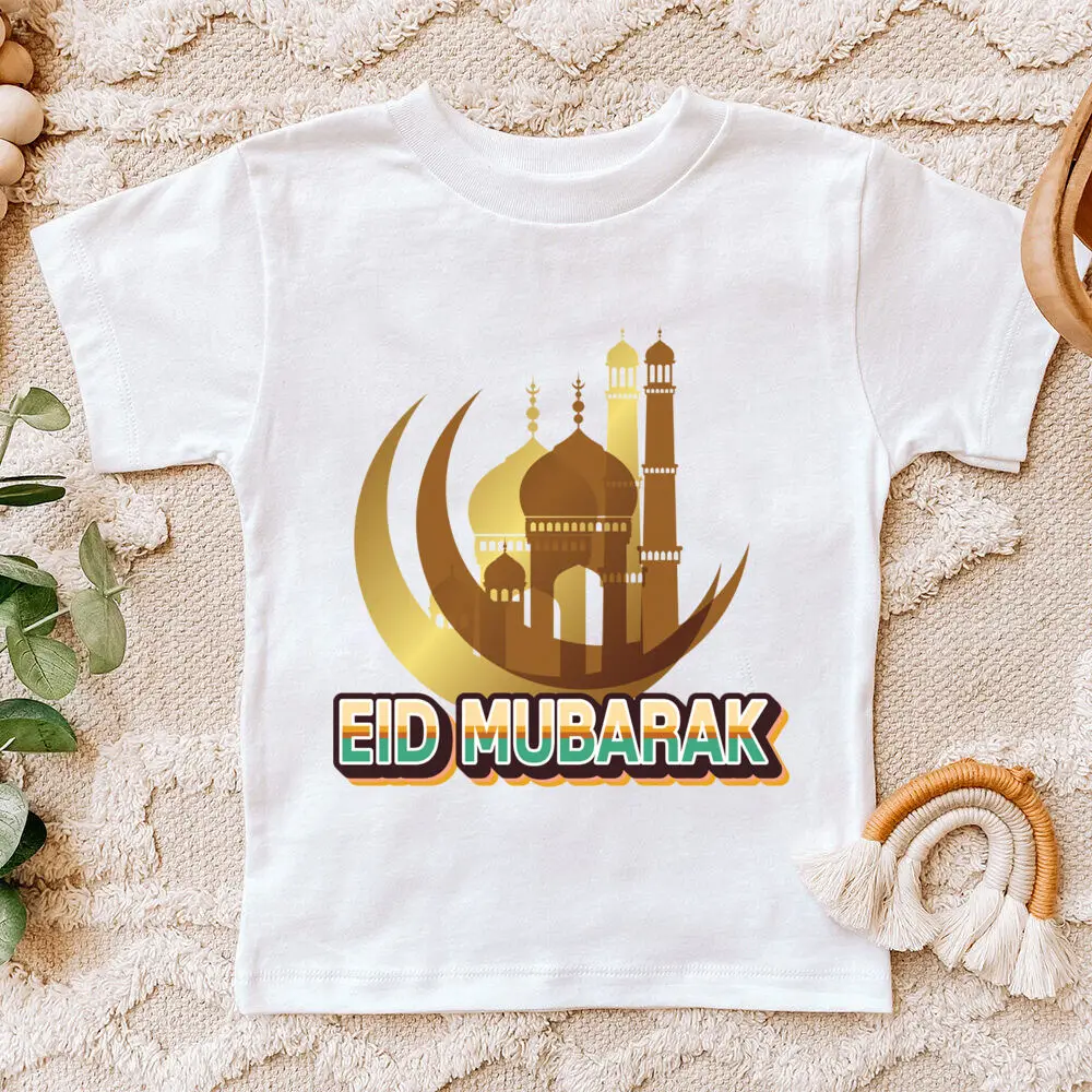 Camisetas para niña con diseño de Eid