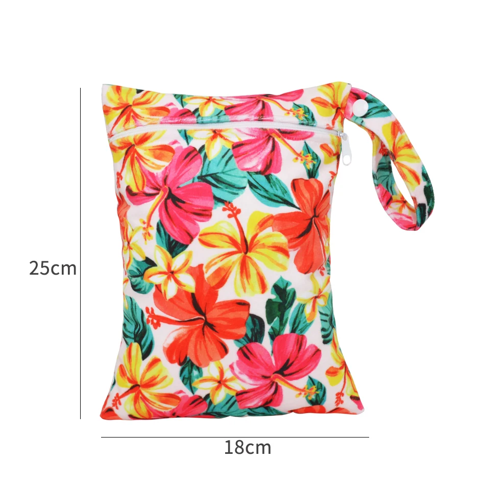 Bolsa para pañales impermeable con cremallera - Minky suave para bebé - imagen 2