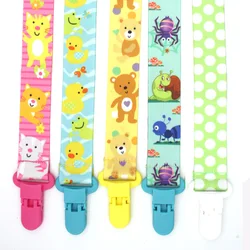 Clip para chupete dibujos animados con cadena de bebé