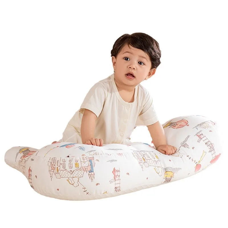 Almohada antivómito de bebé doble cara con cabezal elevado - imagen 4
