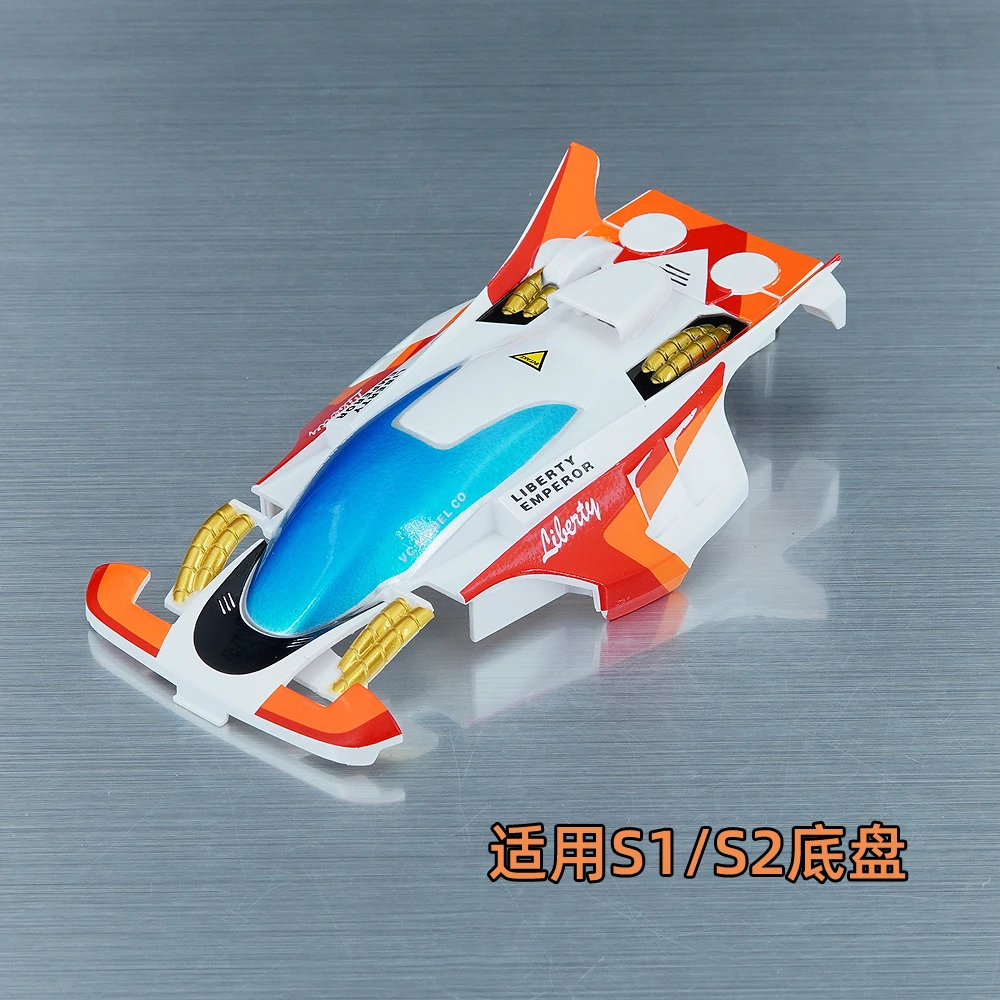 Carcasa pintada para MINI 4WD con estética “Emperador de libertad”