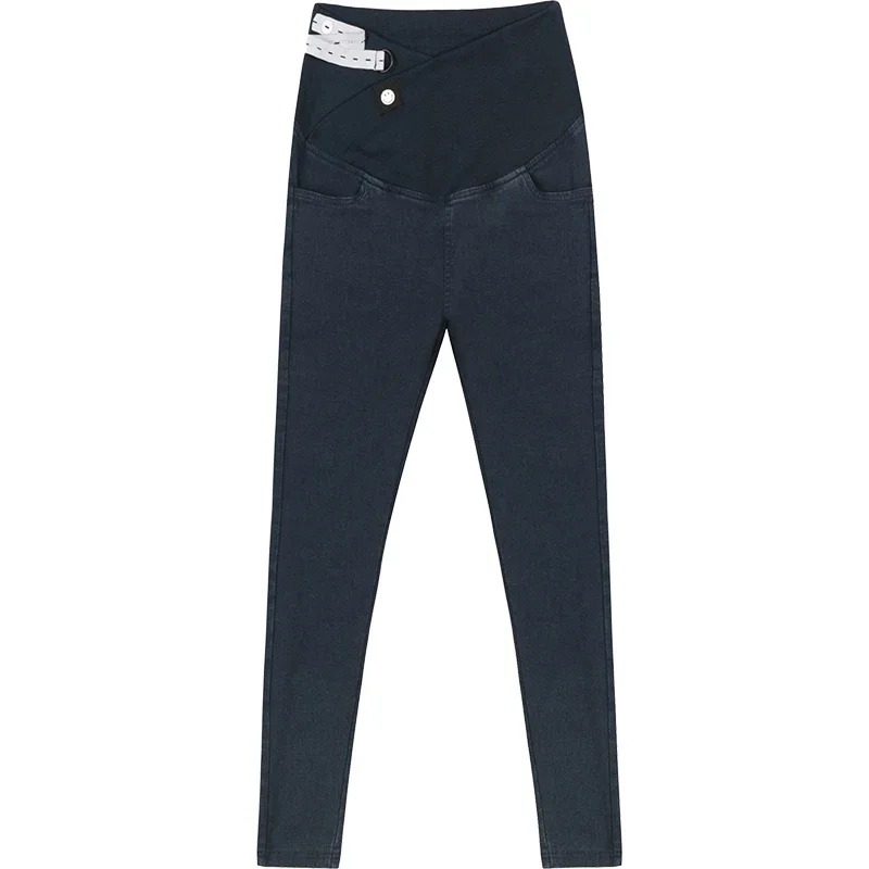 Pantalones vaqueros premamá pitillo elásticos de cintura baja - imagen 3