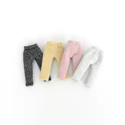 Pantalones para muñeca OB11 de tela malla ligera, ajustados suaves