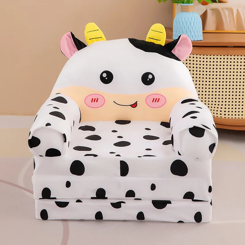 Sofá plegable infantil lavable con funda extraíble de dibujos animados - imagen 4