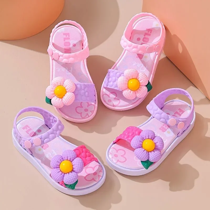 Sandalias antideslizantes de suela flexible para exteriores verano - imagen 4