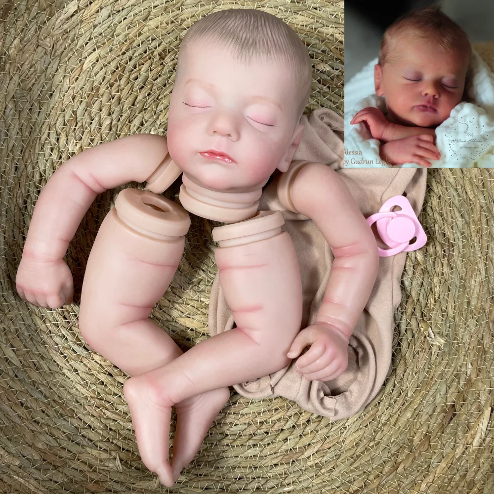 Muñeca Reborn Alessia con piel 3D y accesorios para muñecas - imagen 4