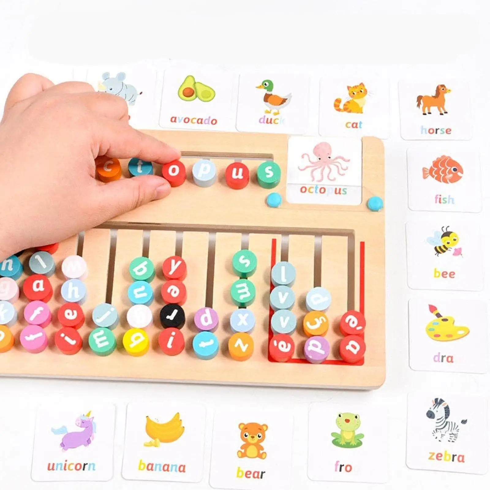 Juego educativo Montessori de madera
