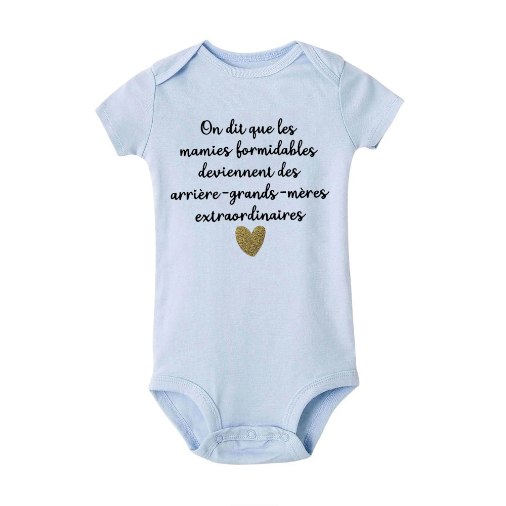 Body infantil francés con diseño clásico