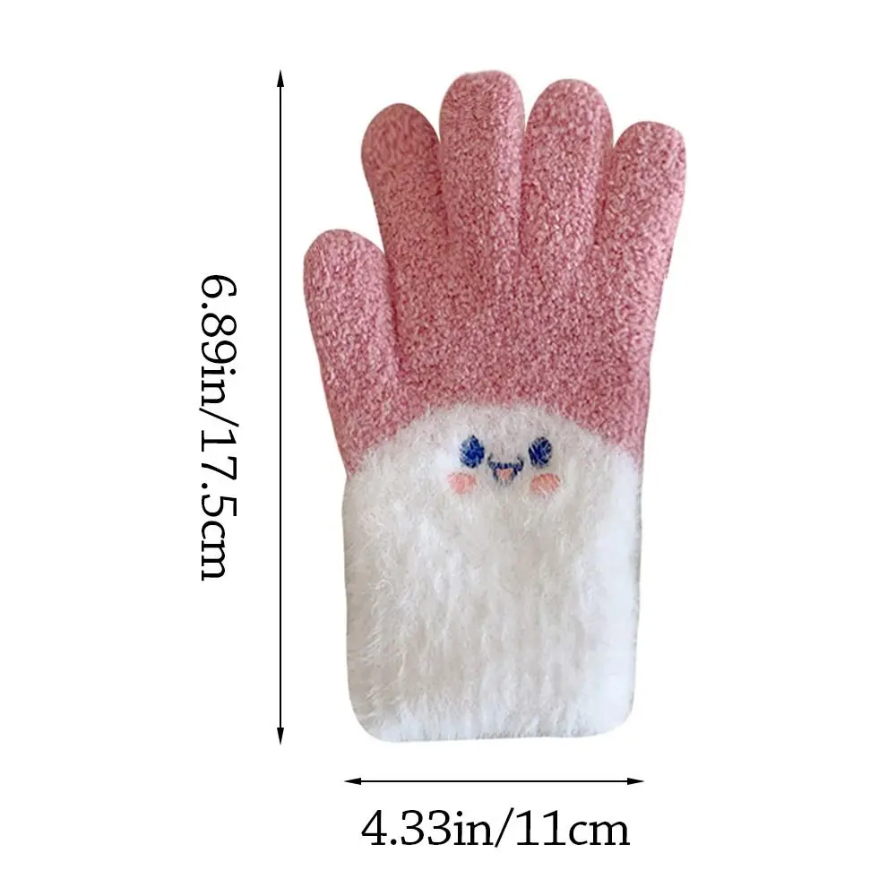 Guantes de invierno para niños en color caramelo