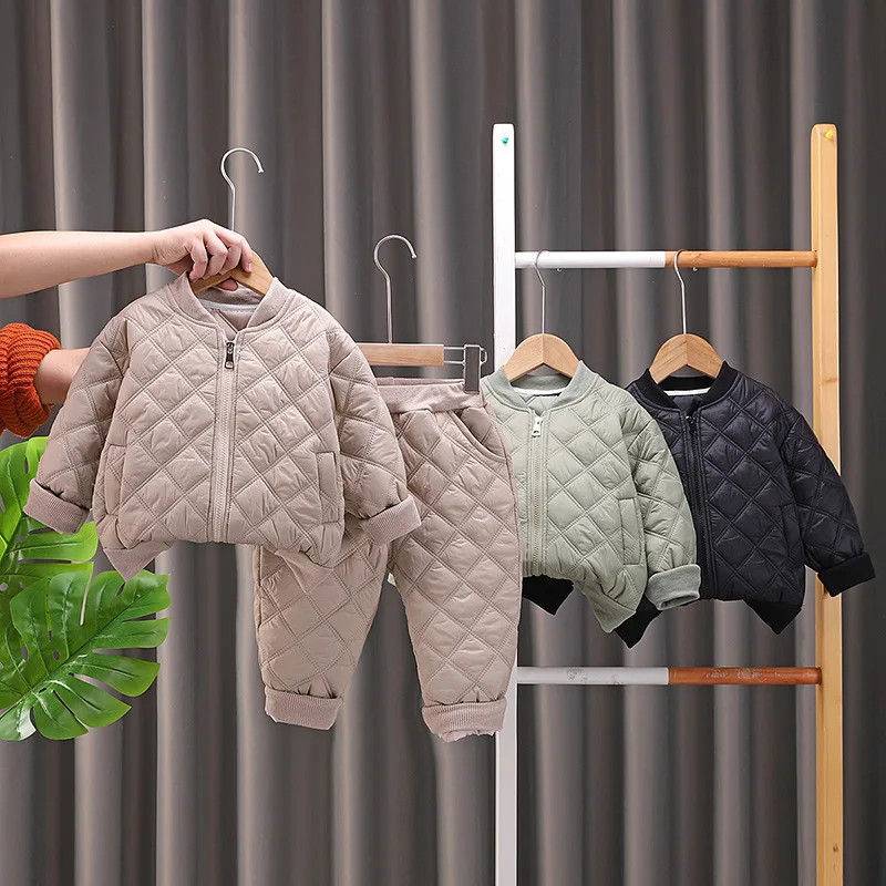 Conjunto de chándal de algodón para niño invierno otoño
