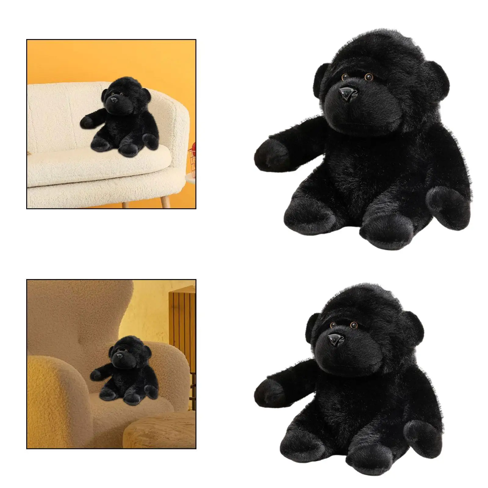 Peluche de chimpancé suave para niños