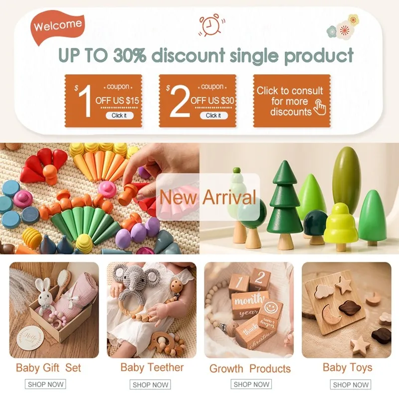 Tarjetas de hitos para bebés con diseño mensual