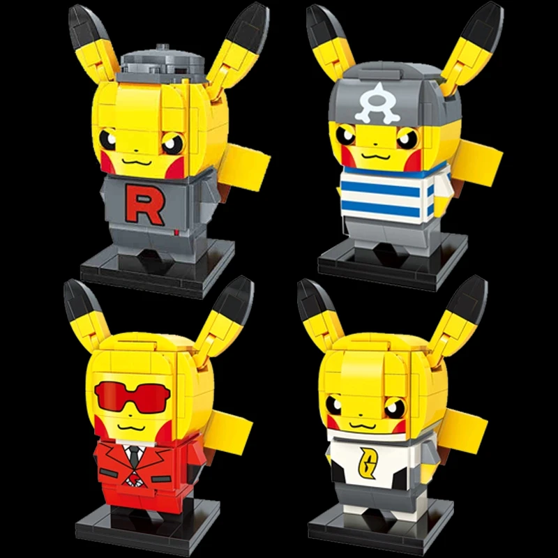 Bloques de construcción Pokémon Pikachū – juguete educativo infantil - imagen 5